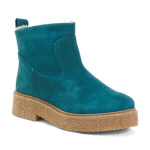 NEW BOS. & CO. Suede Scout Boots in Midnight Blue for women 1025 8m4